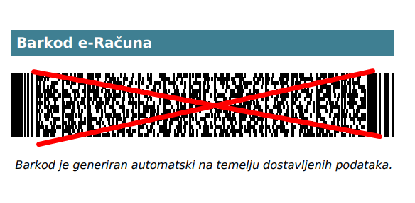 Barkod za plaćanje eRačuna