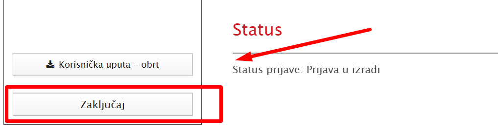 Zaključaj prijavu