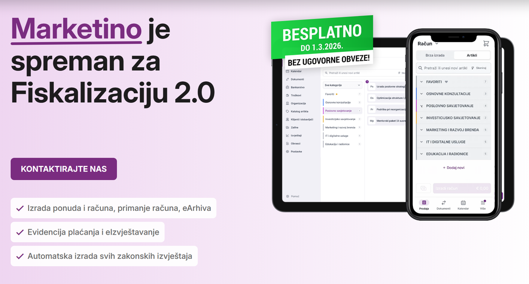 Marketino aplikacija
